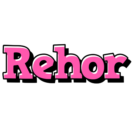 Rehor girlish logo