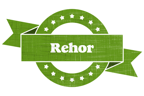 Rehor natural logo