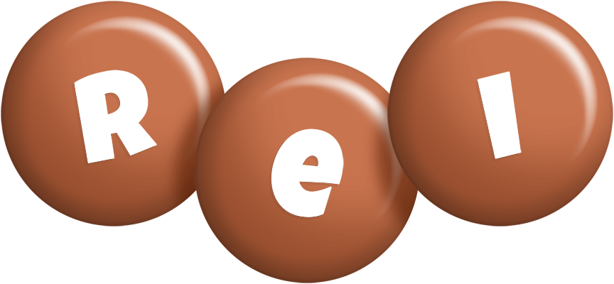Rei candy-brown logo