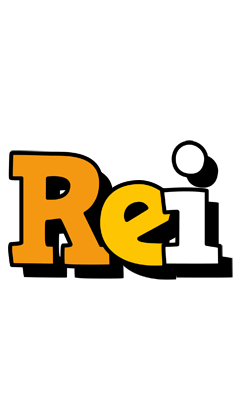 Rei cartoon logo