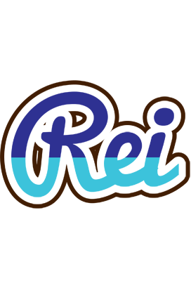 Rei raining logo