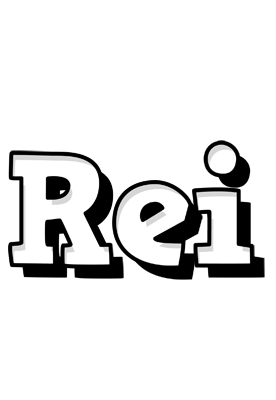 Rei snowing logo