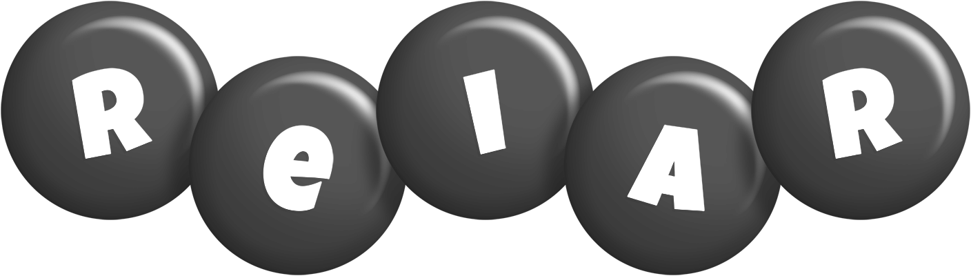 Reiar candy-black logo