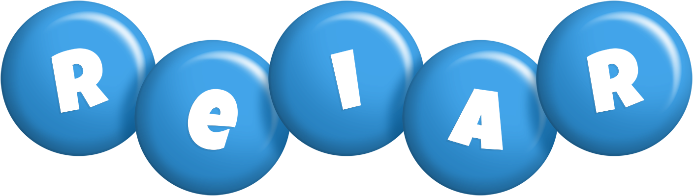Reiar candy-blue logo