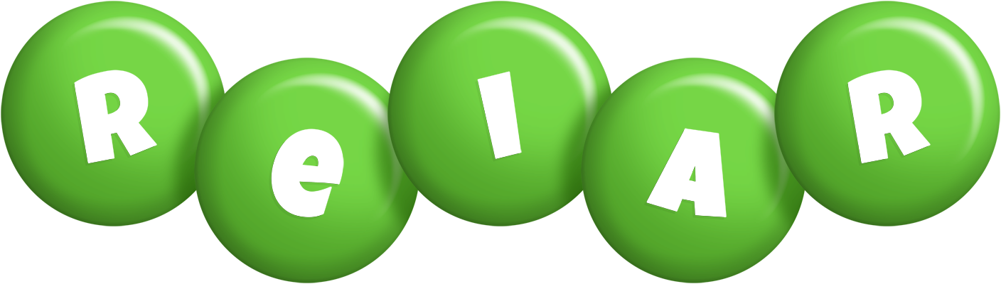 Reiar candy-green logo