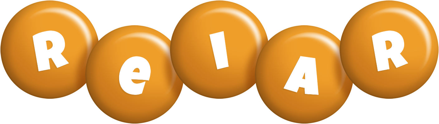 Reiar candy-orange logo