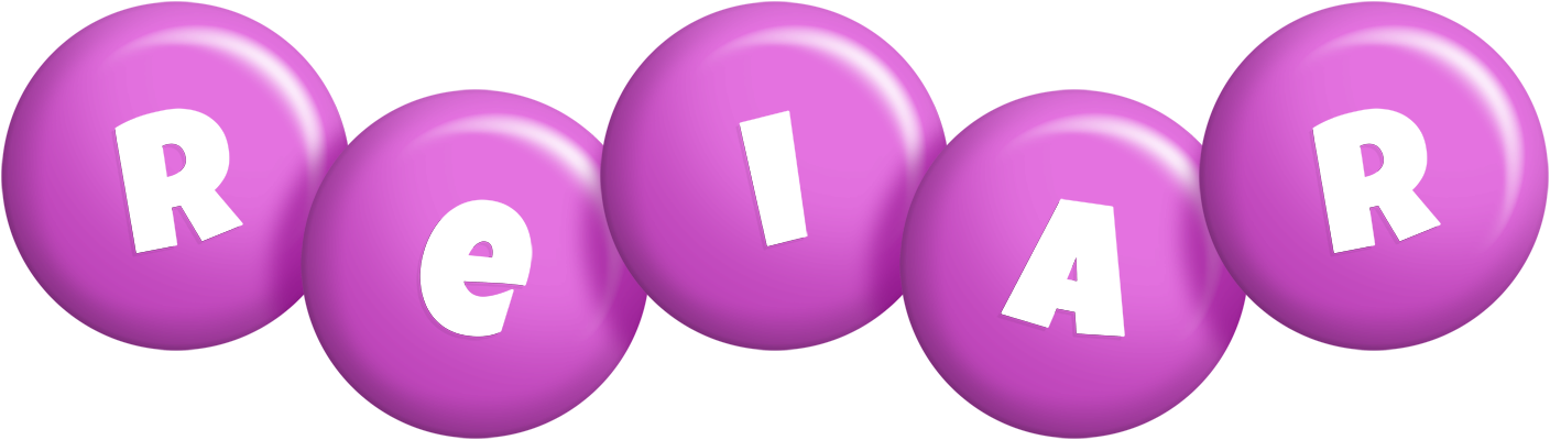 Reiar candy-purple logo