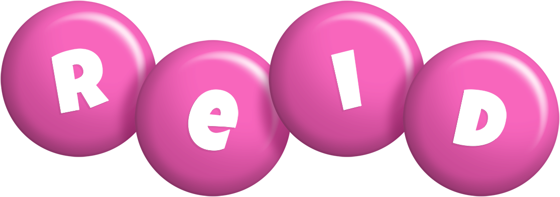 Reid candy-pink logo
