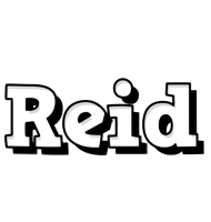 Reid snowing logo