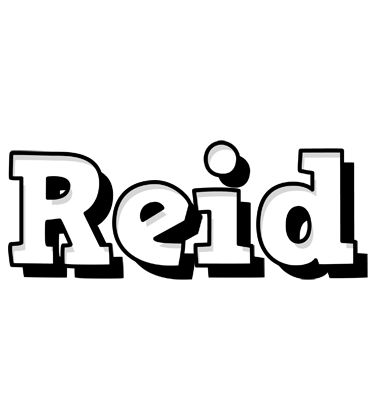 Reid snowing logo