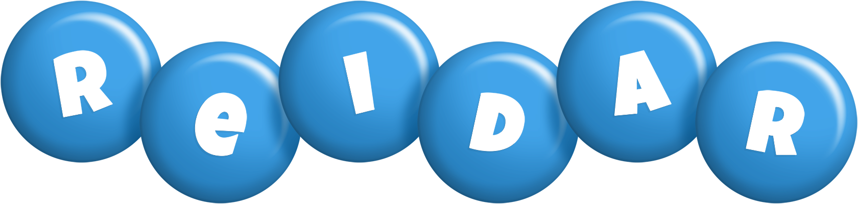 Reidar candy-blue logo