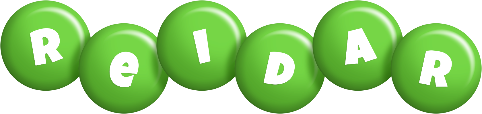 Reidar candy-green logo