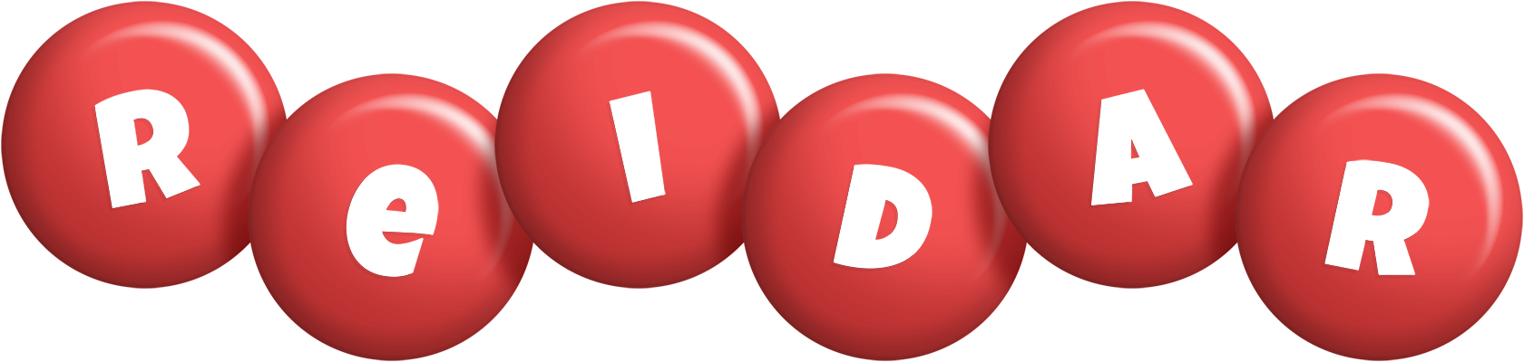 Reidar candy-red logo