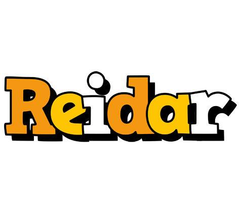 Reidar cartoon logo