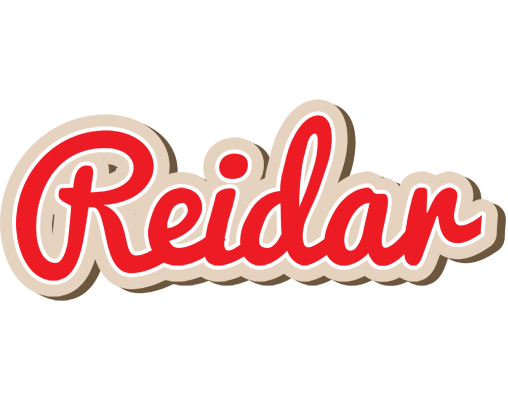 Reidar chocolate logo
