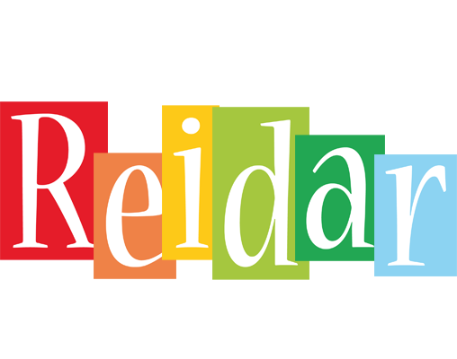 Reidar colors logo