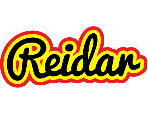 Reidar flaming logo