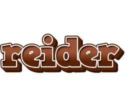 Reider brownie logo