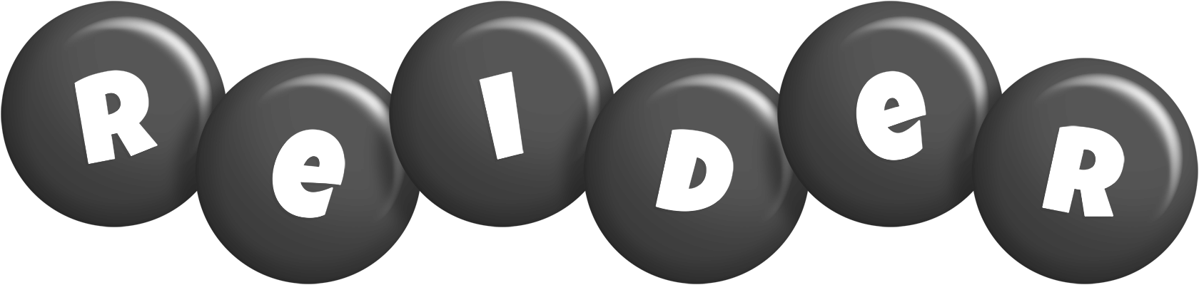 Reider candy-black logo