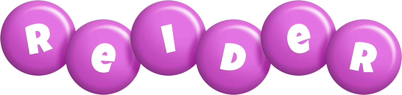 Reider candy-purple logo