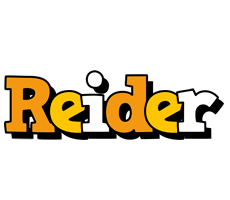 Reider cartoon logo