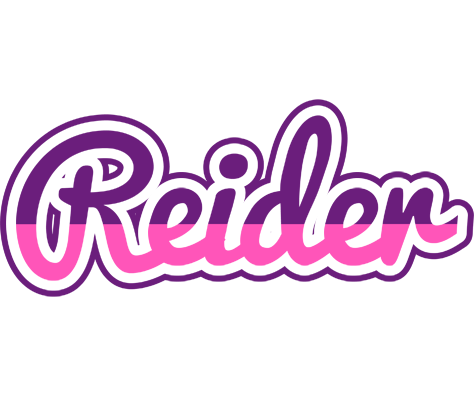 Reider cheerful logo