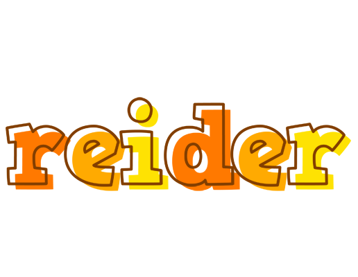 Reider desert logo