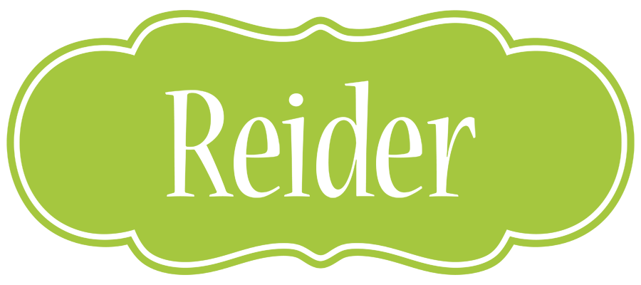 Reider family logo