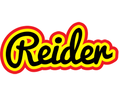 Reider flaming logo