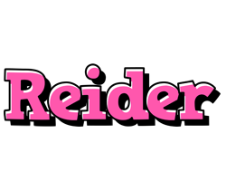 Reider girlish logo