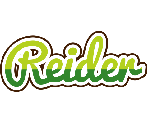 Reider golfing logo