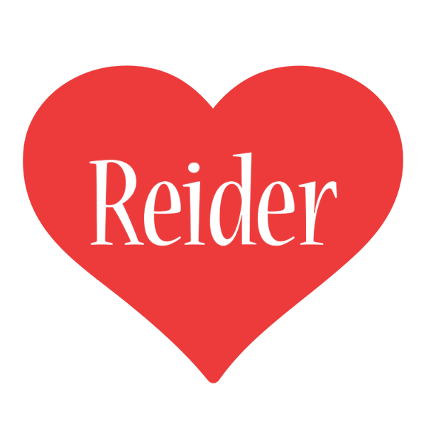 Reider love logo