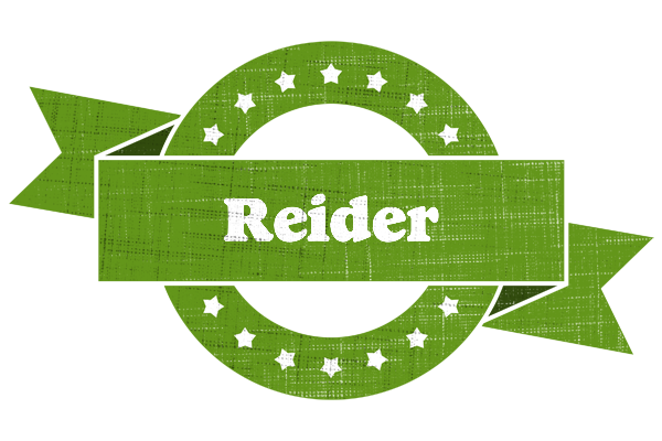Reider natural logo