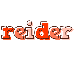 Reider paint logo