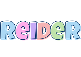 Reider pastel logo