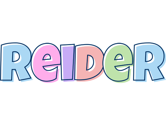 Reider pastel logo