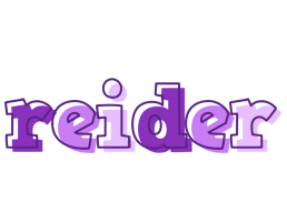 Reider sensual logo