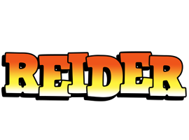 Reider sunset logo