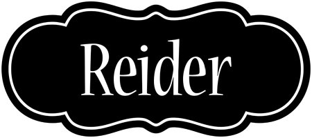 Reider welcome logo