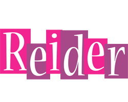 Reider whine logo