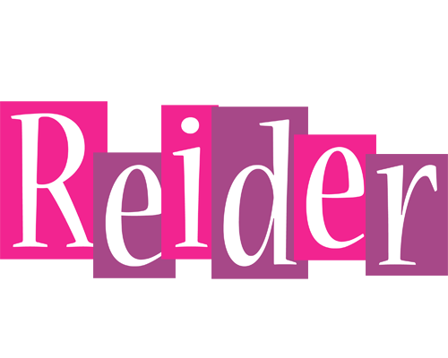 Reider whine logo