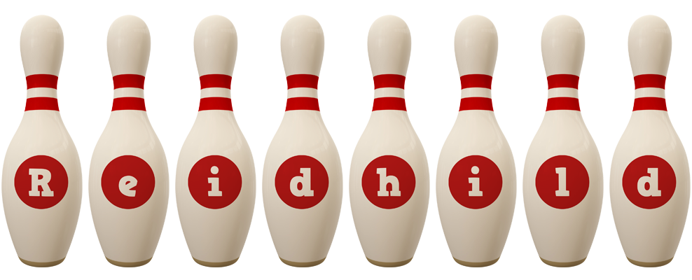 Reidhild bowling-pin logo