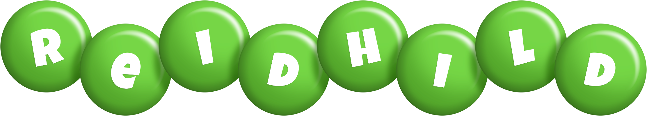 Reidhild candy-green logo