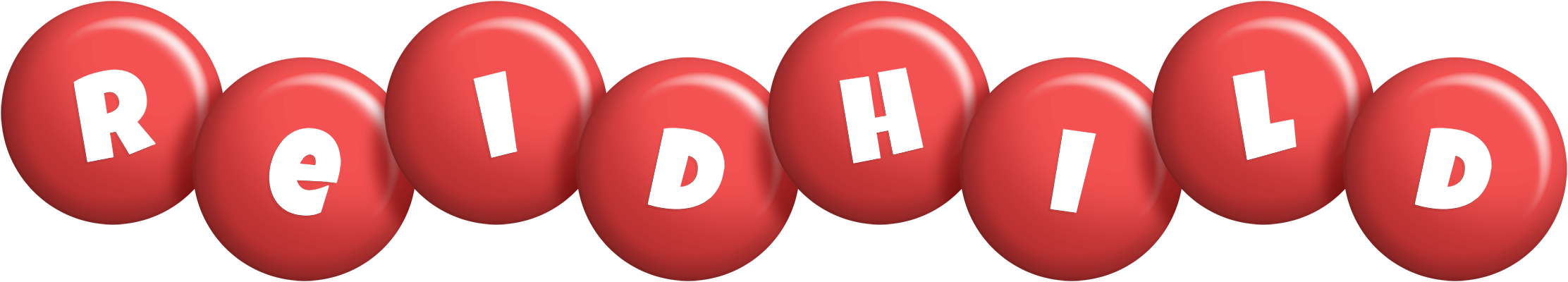 Reidhild candy-red logo