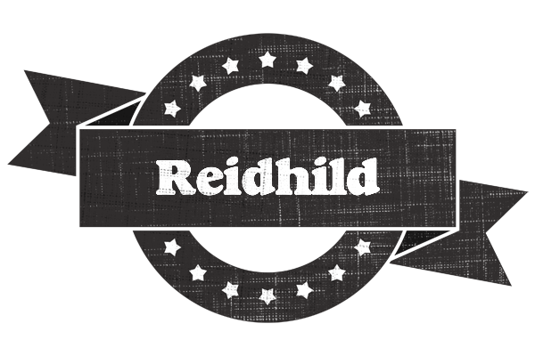 Reidhild grunge logo