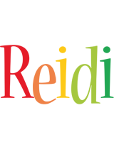 Reidi birthday logo