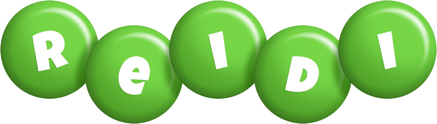 Reidi candy-green logo