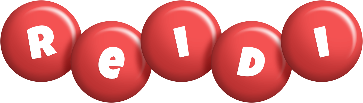 Reidi candy-red logo