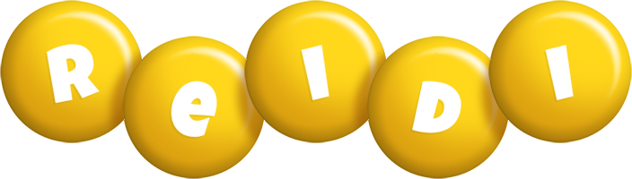 Reidi candy-yellow logo