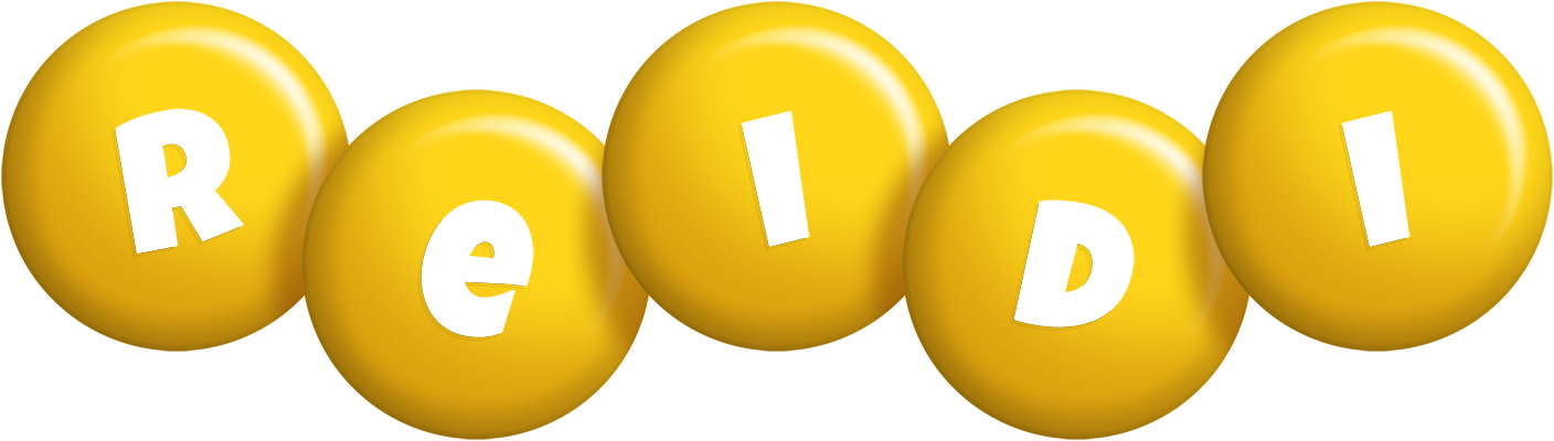 Reidi candy-yellow logo